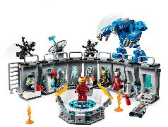 Конструктор LEGO (ЛЕГО) Marvel Super Heroes 76125 Лаборатория Железного человека Iron Man Hall of Armour