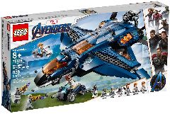 Конструктор LEGO (ЛЕГО) Marvel Super Heroes 76126 Модернизированный квинджет Мстителей Avengers Ultimate Quinjet