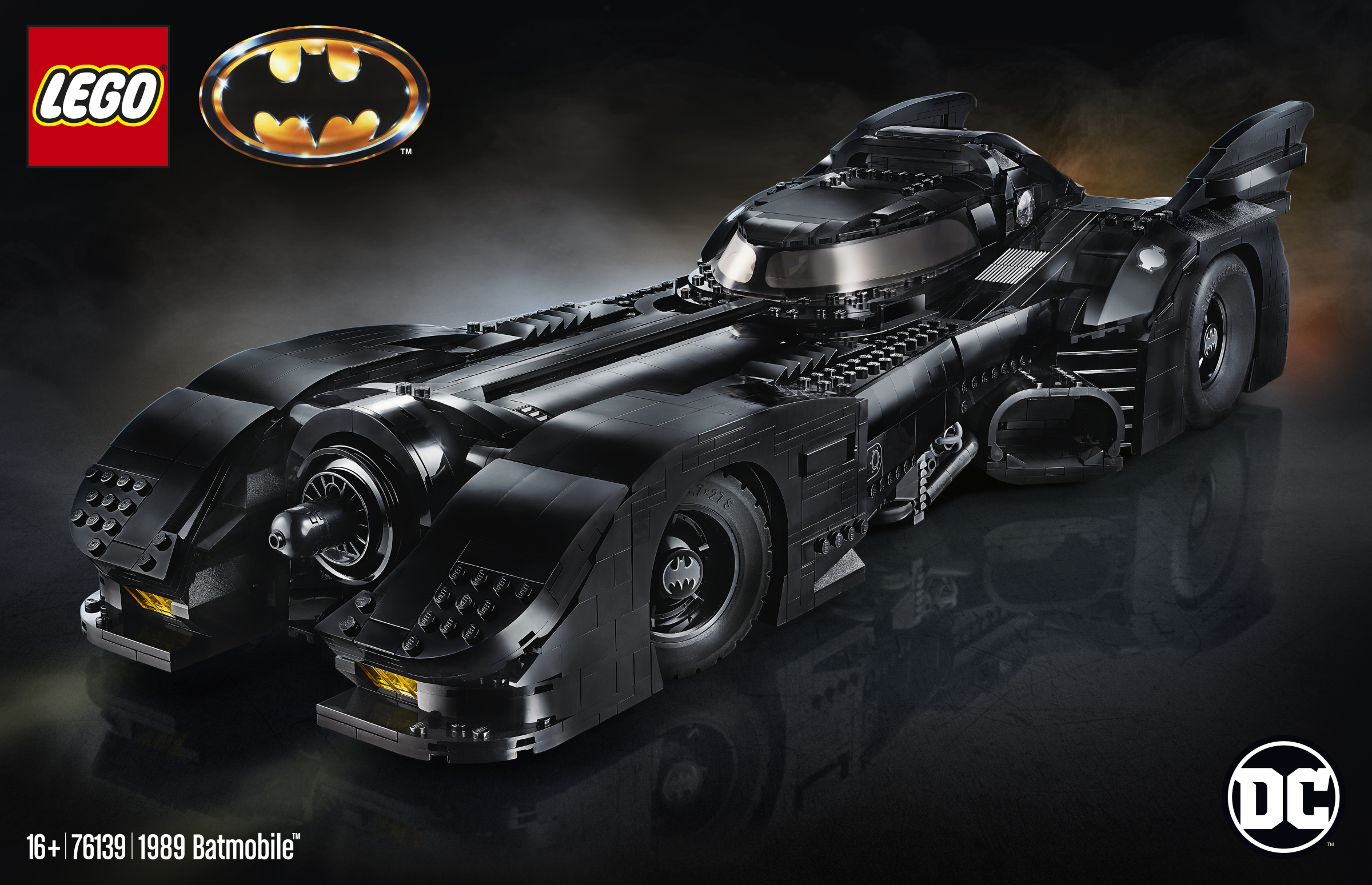 LEGO DC Batman 1989 Batmobile Building Set 76139