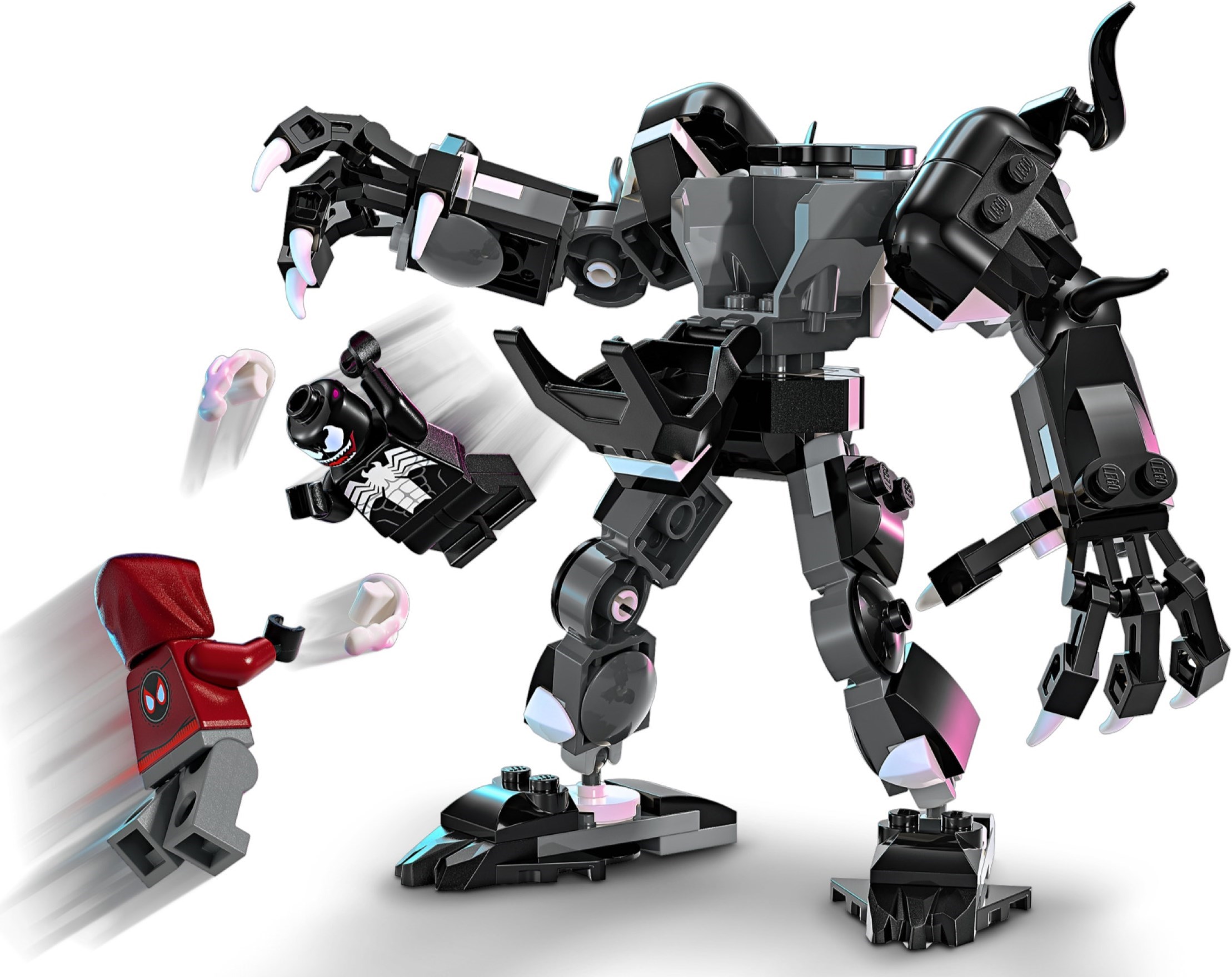 Venom Mech Armor vs. Miles Morales
