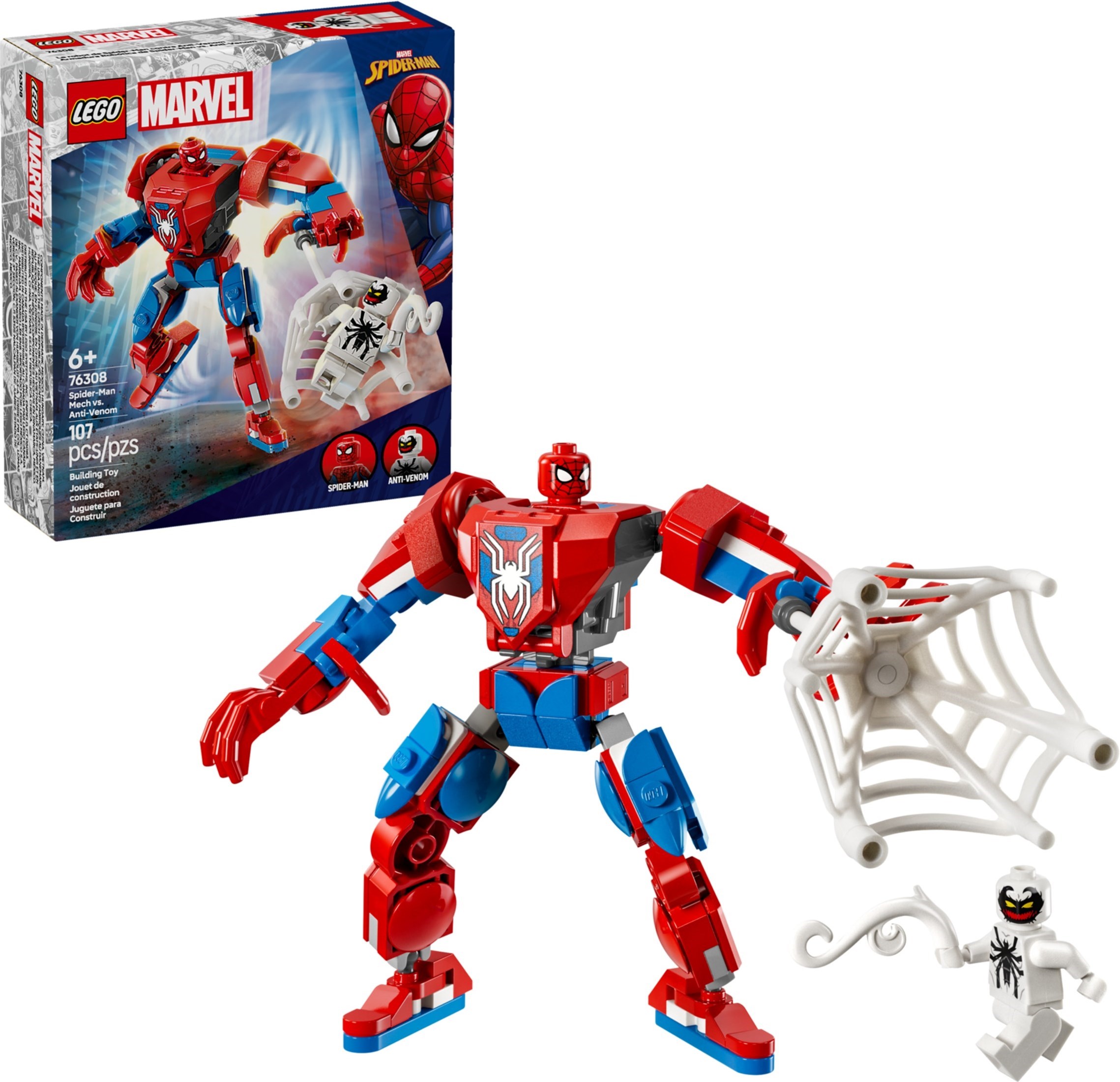 Spider-Man Mech vs. Anti-Venom