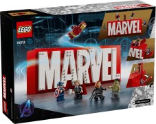 MARVEL logo en minifiguren LEGO-set afbeelding 2