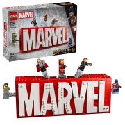MARVEL logo en minifiguren LEGO-set afbeelding 3