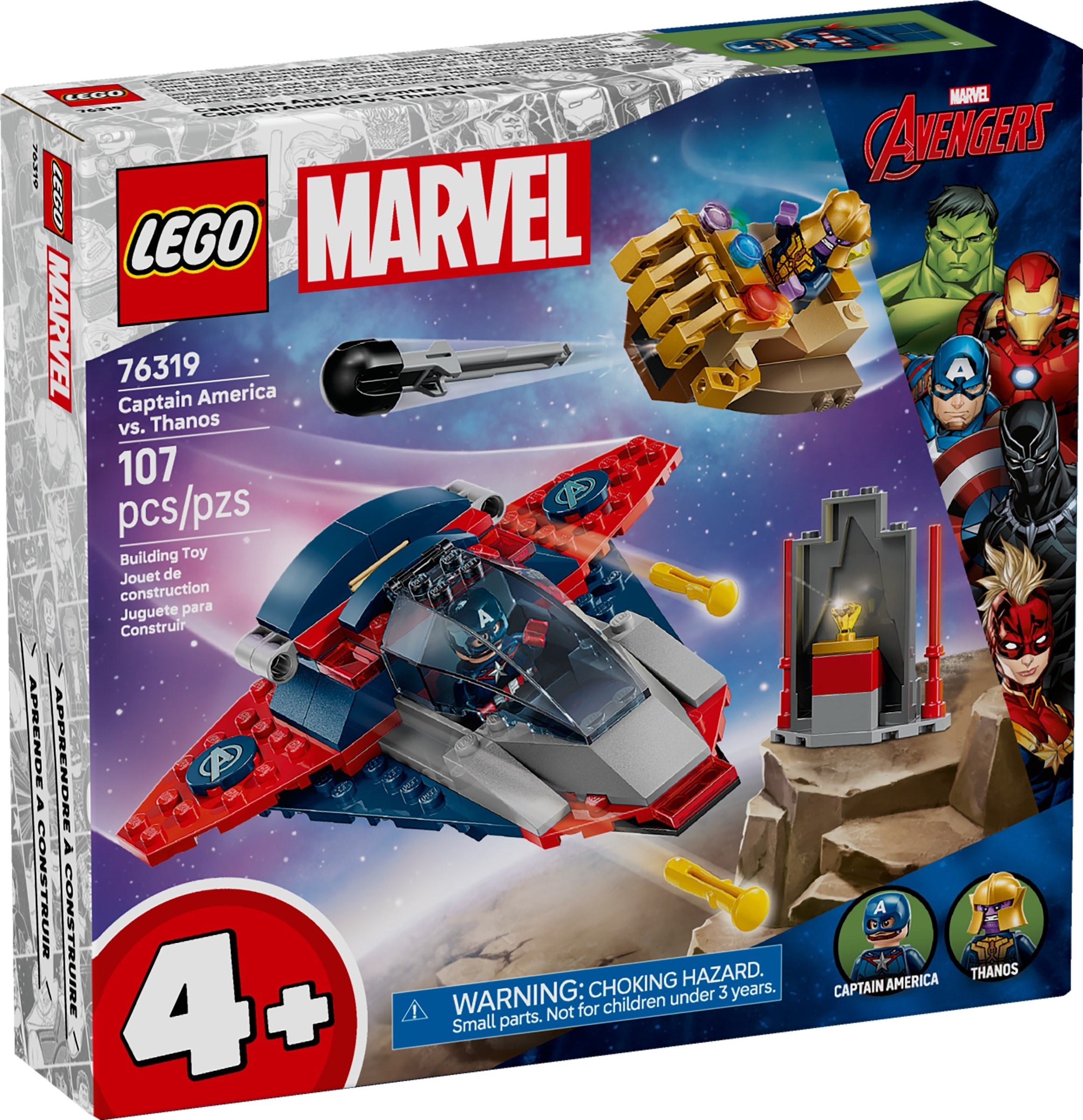 LEGO Captain America vs. Thanos set 76319