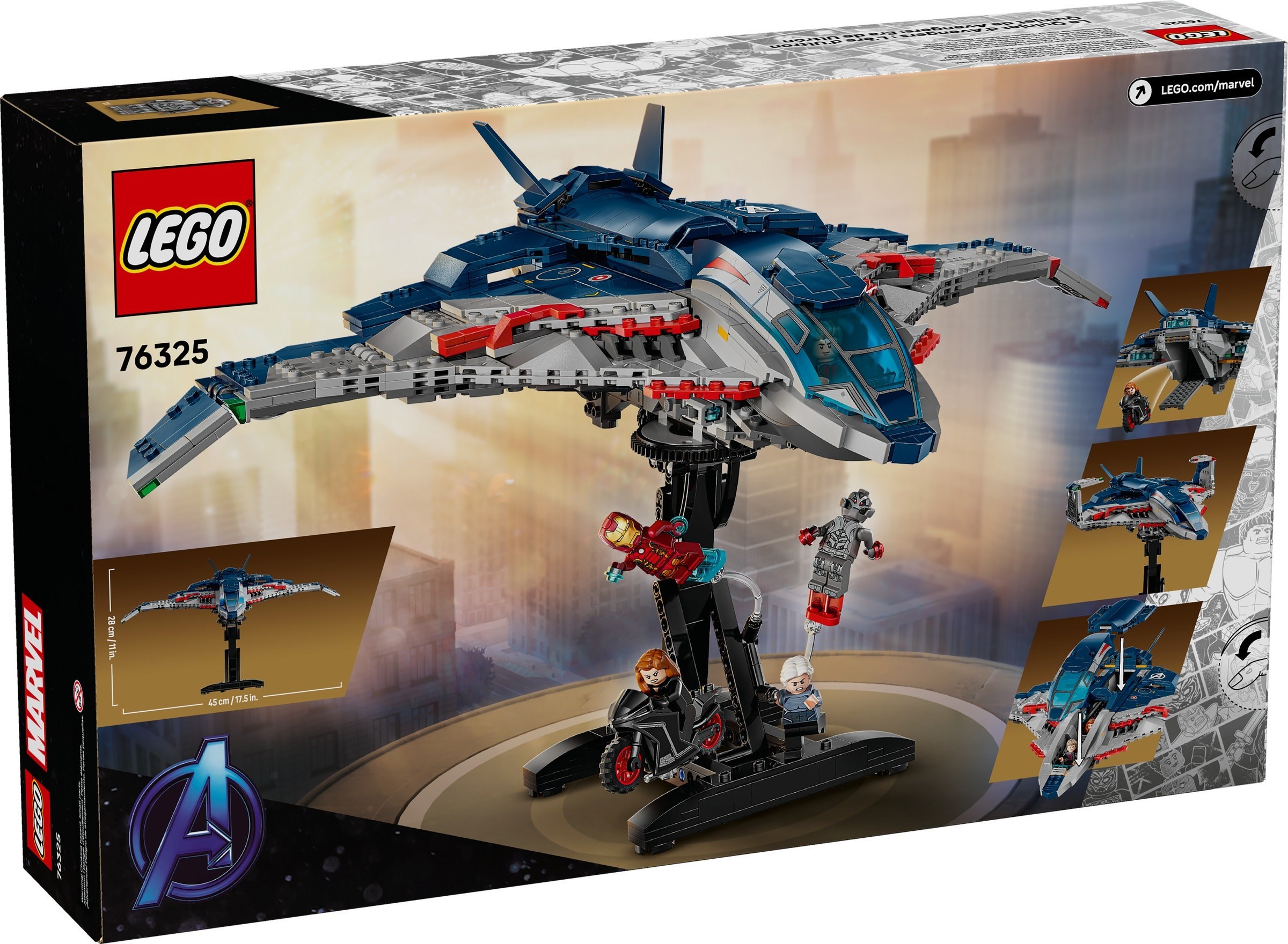 Avengers: Age of Ultron Quinjet LEGO-set afbeelding 2