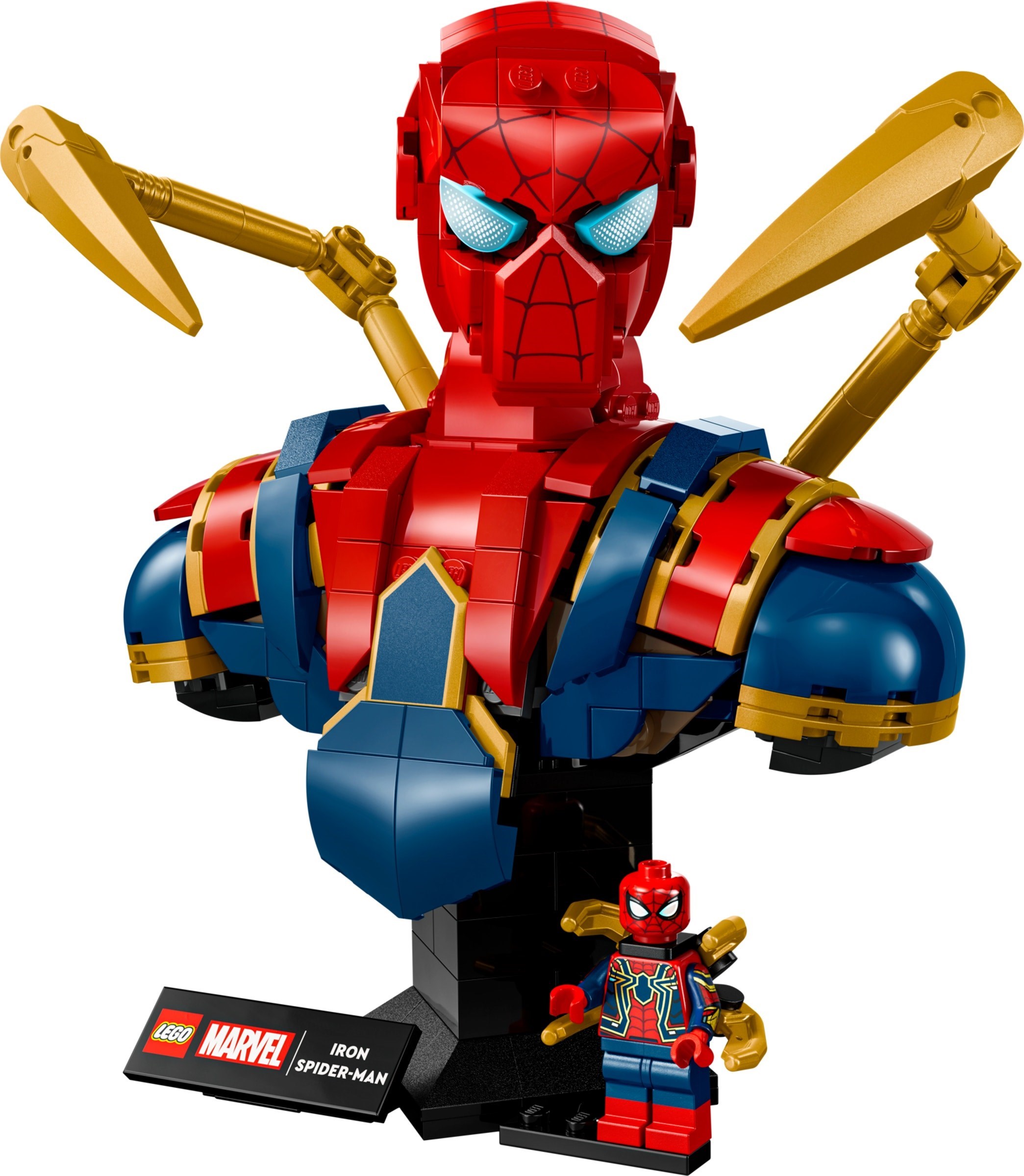 LEGO Iron Spider-Man Bust set 76326