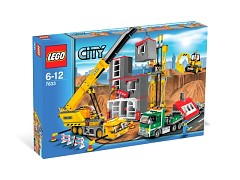 Конструктор LEGO (ЛЕГО) City 7633  Construction Site