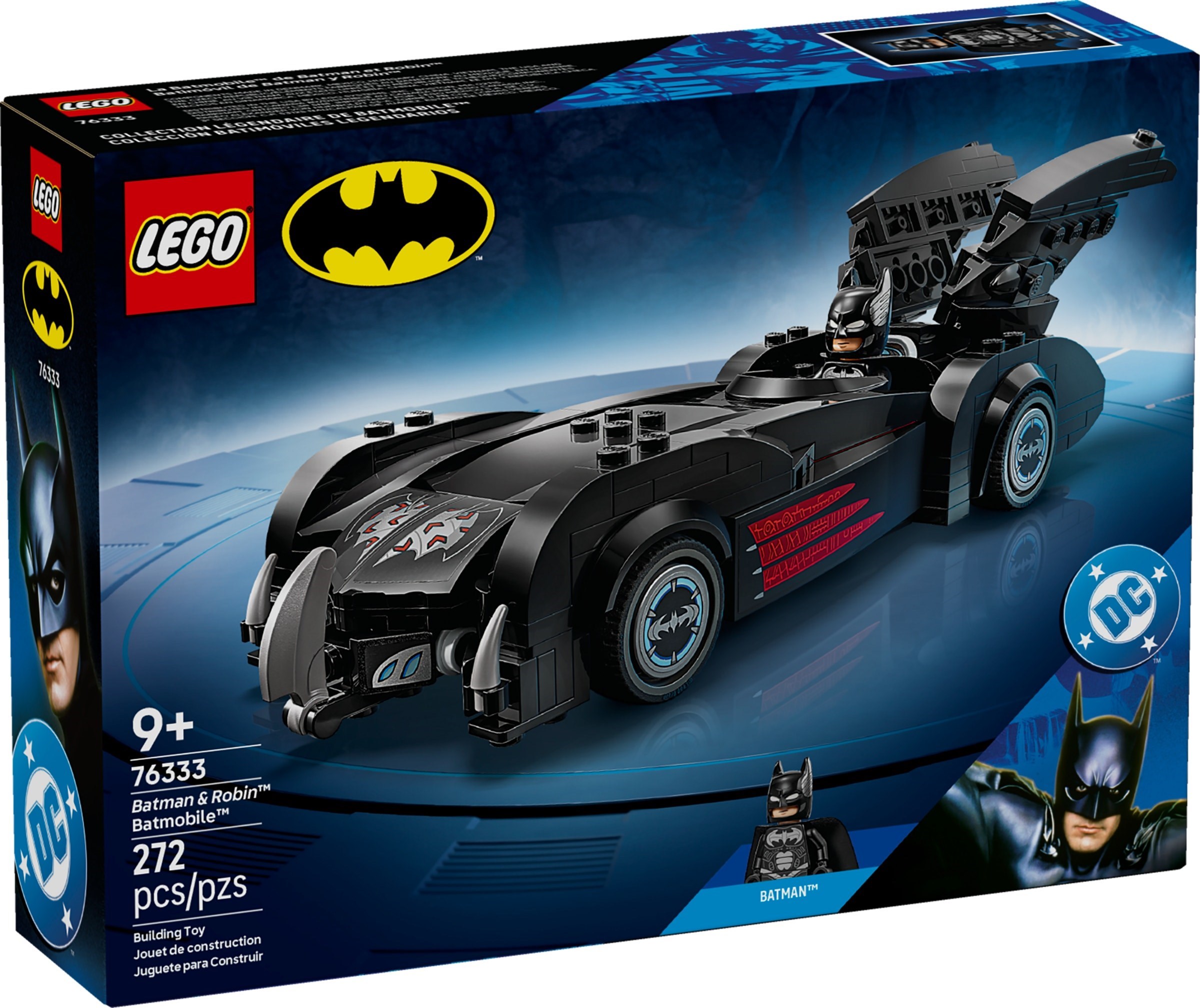 LEGO Batman & Robin Batmobile set 76333