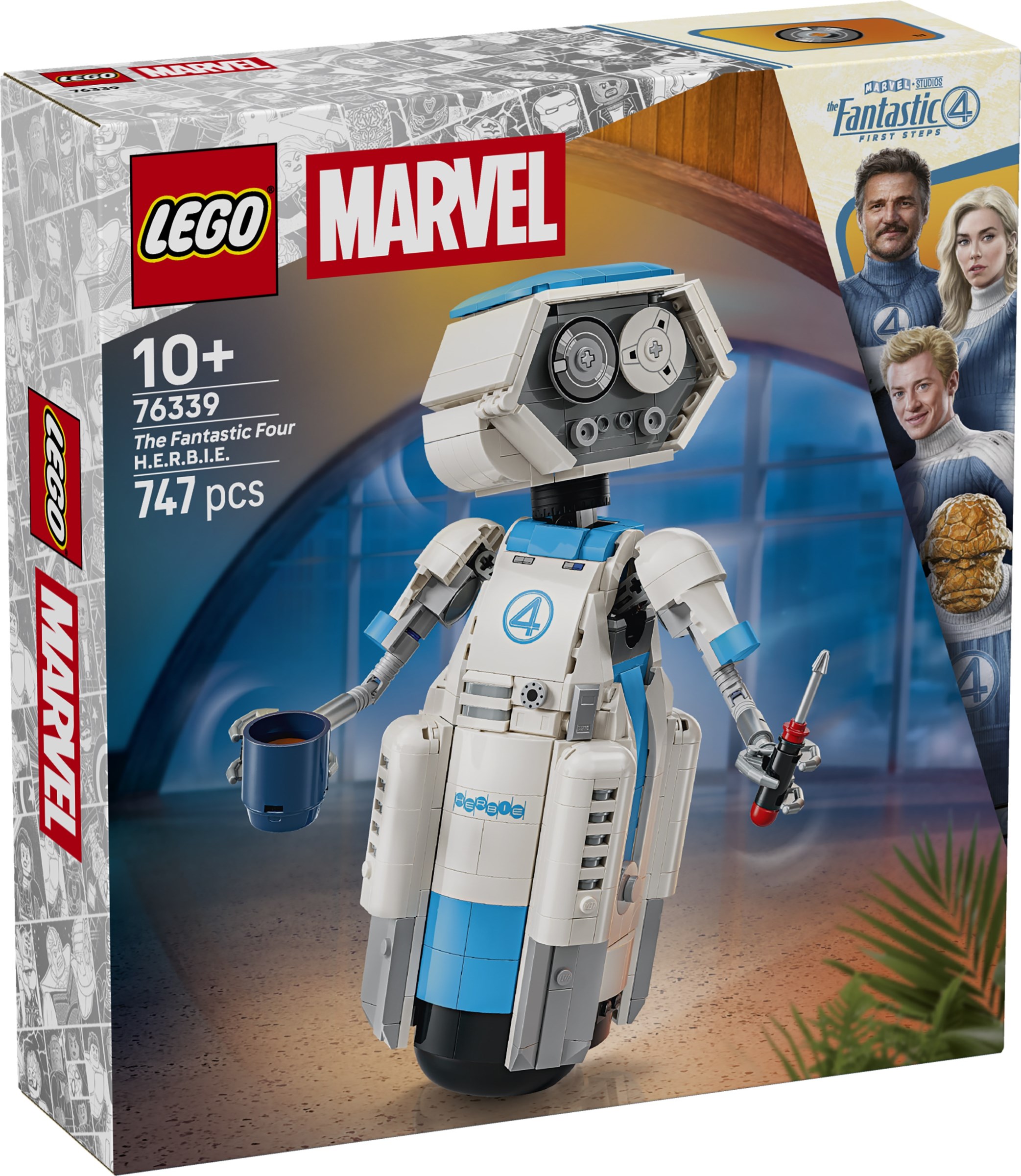 The Fantastic Four H. E.R. B.I. E. LEGO-set afbeelding 2