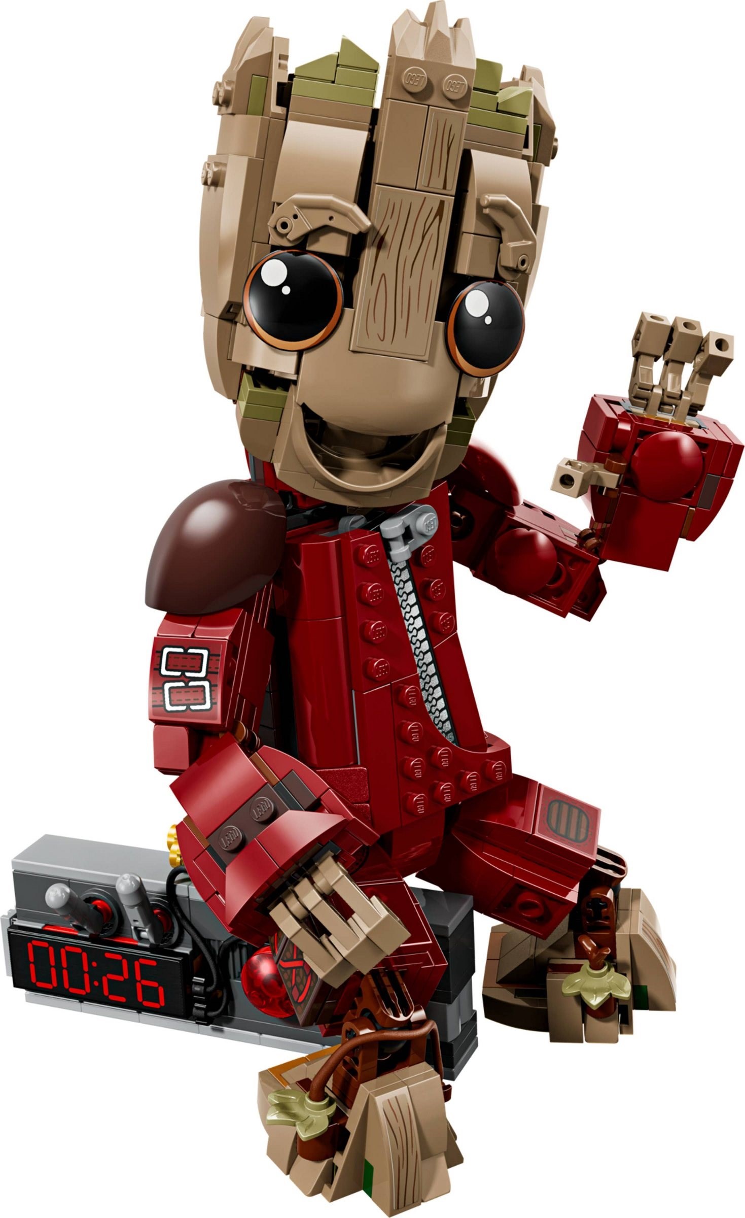 Groot in Ravager jumpsuit LEGO-set afbeelding 2