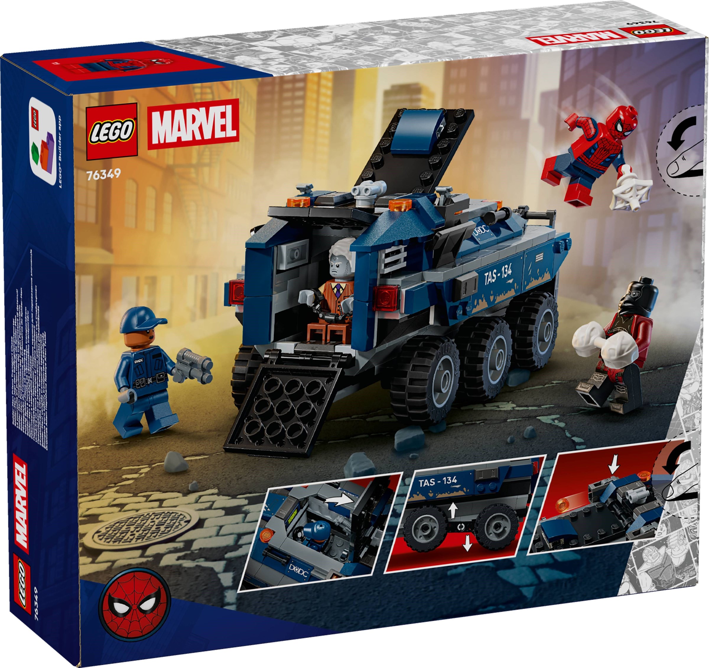 Spider-Man achtervolging van gevangenistransport LEGO-set afbeelding 2