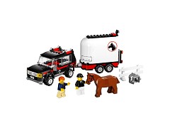 Конструктор LEGO (ЛЕГО) City 7635  4WD with Horse Trailer