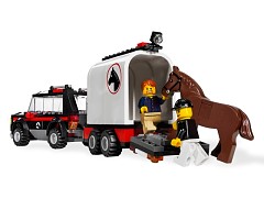 Конструктор LEGO (ЛЕГО) City 7635  4WD with Horse Trailer
