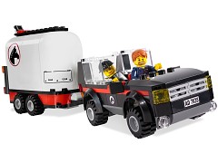 Конструктор LEGO (ЛЕГО) City 7635  4WD with Horse Trailer