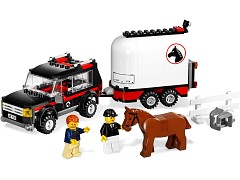 Конструктор LEGO (ЛЕГО) City 7635  4WD with Horse Trailer