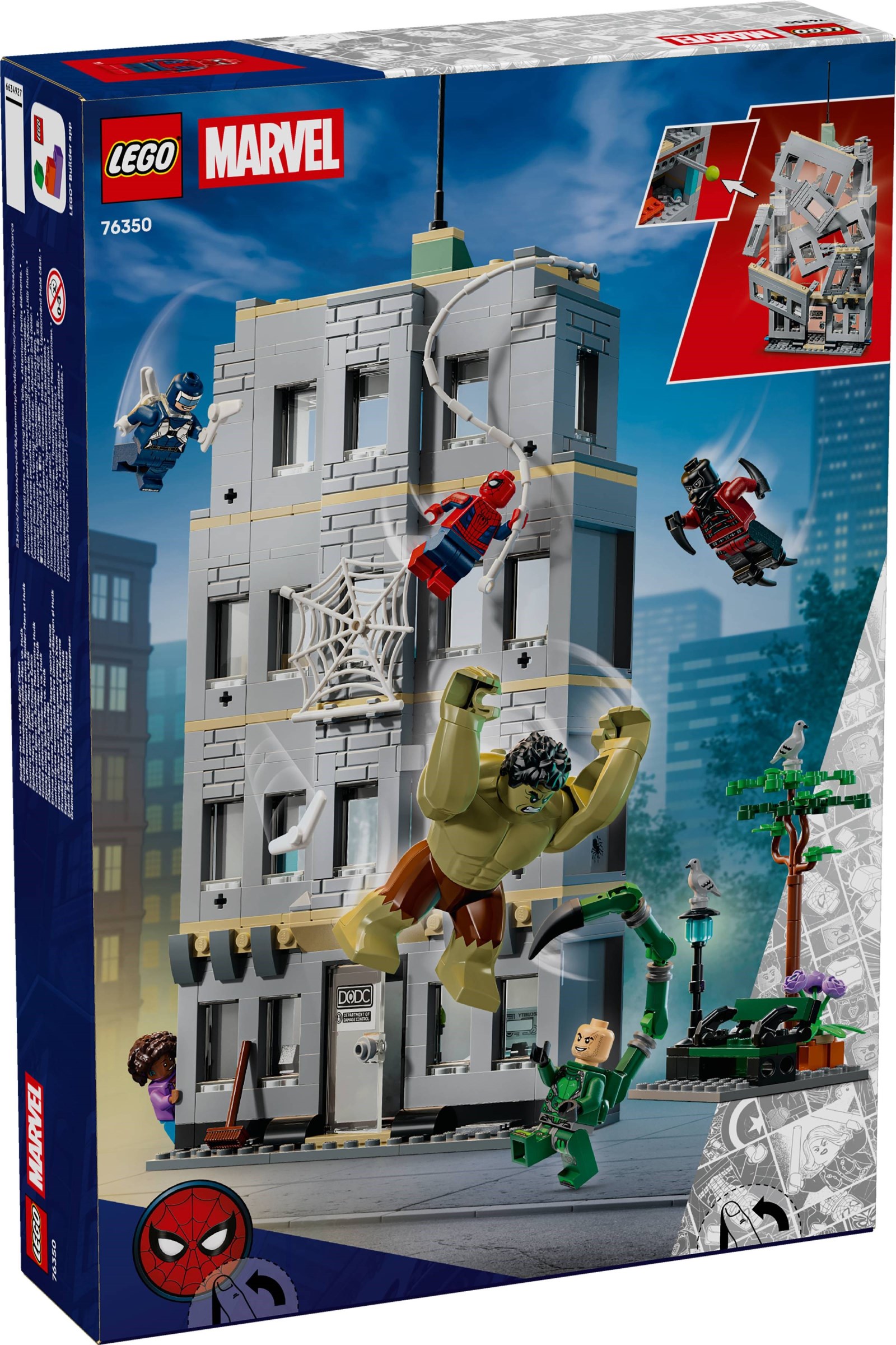 Spider-Man vs. Hulk ultieme confrontatie LEGO-set afbeelding 2