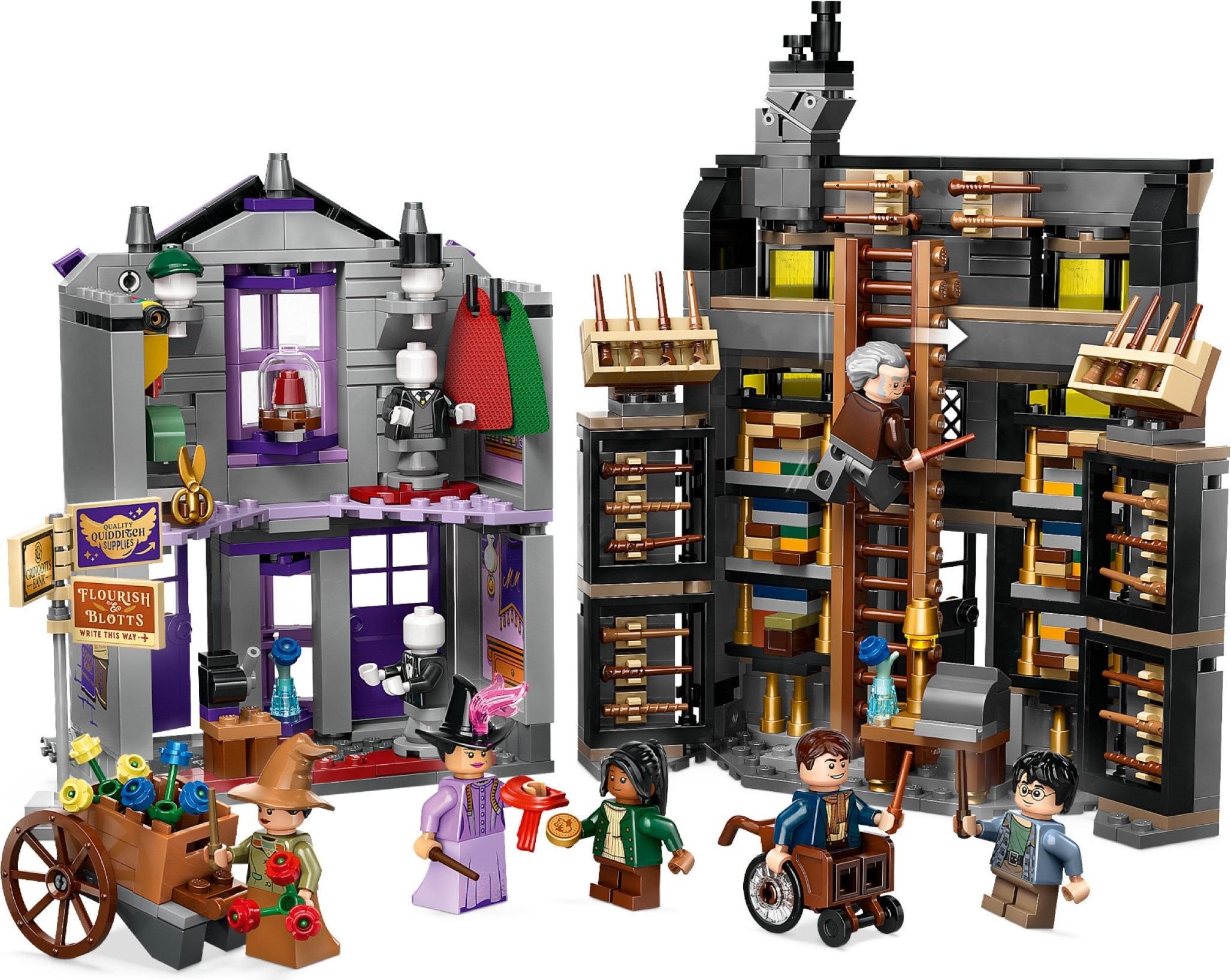 Ollivanders & Madam Malkin’s Robes LEGO-set afbeelding 2