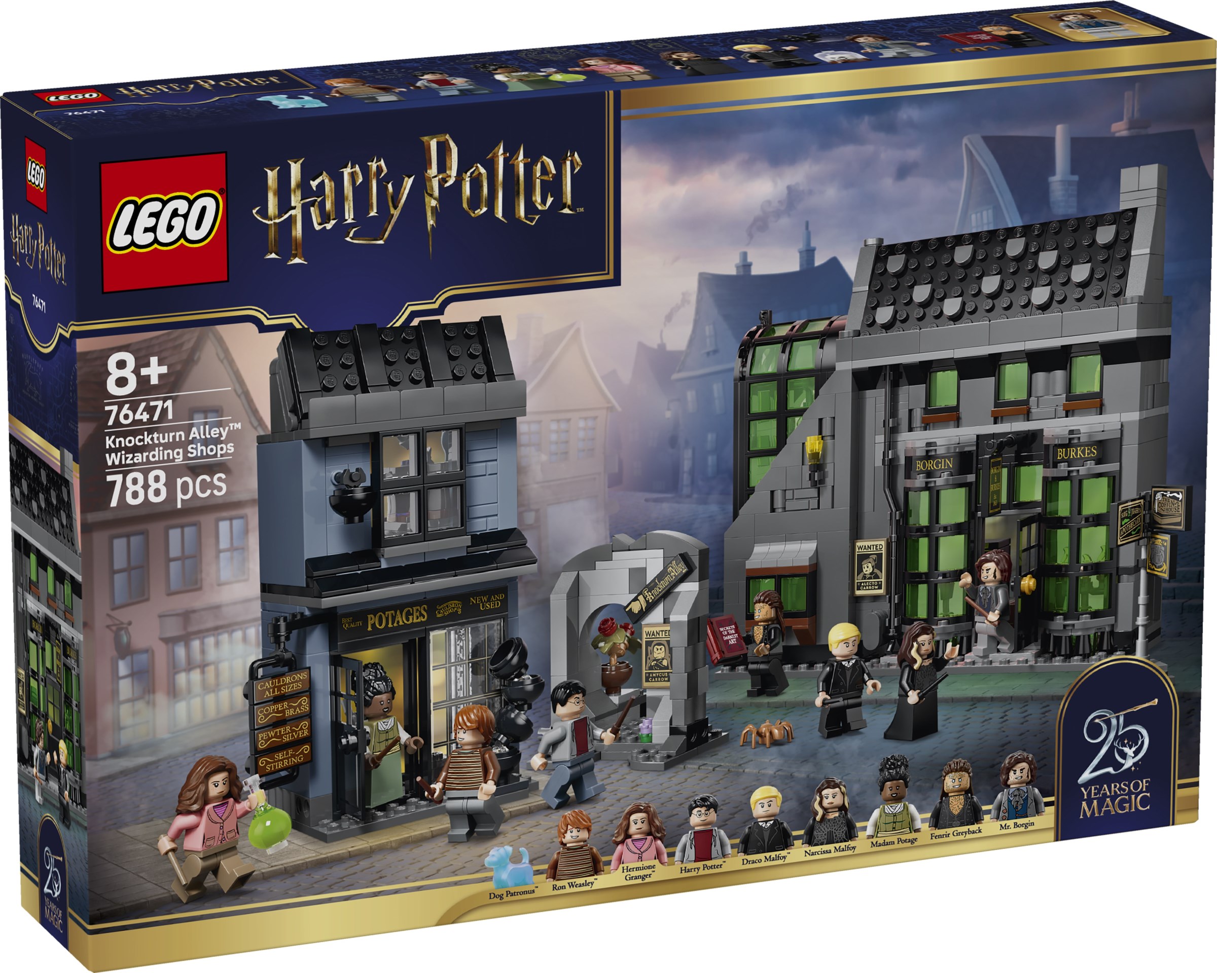 Verdonkeremaansteeg tovenaarswinkels LEGO-set afbeelding 2