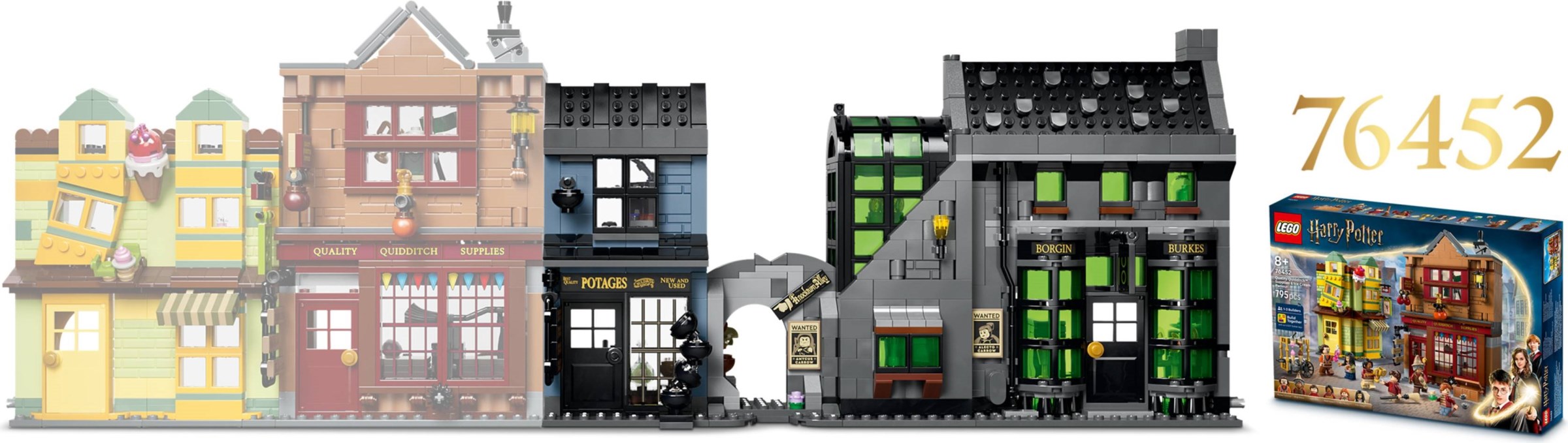 Knockturn Alley Wizarding Shops