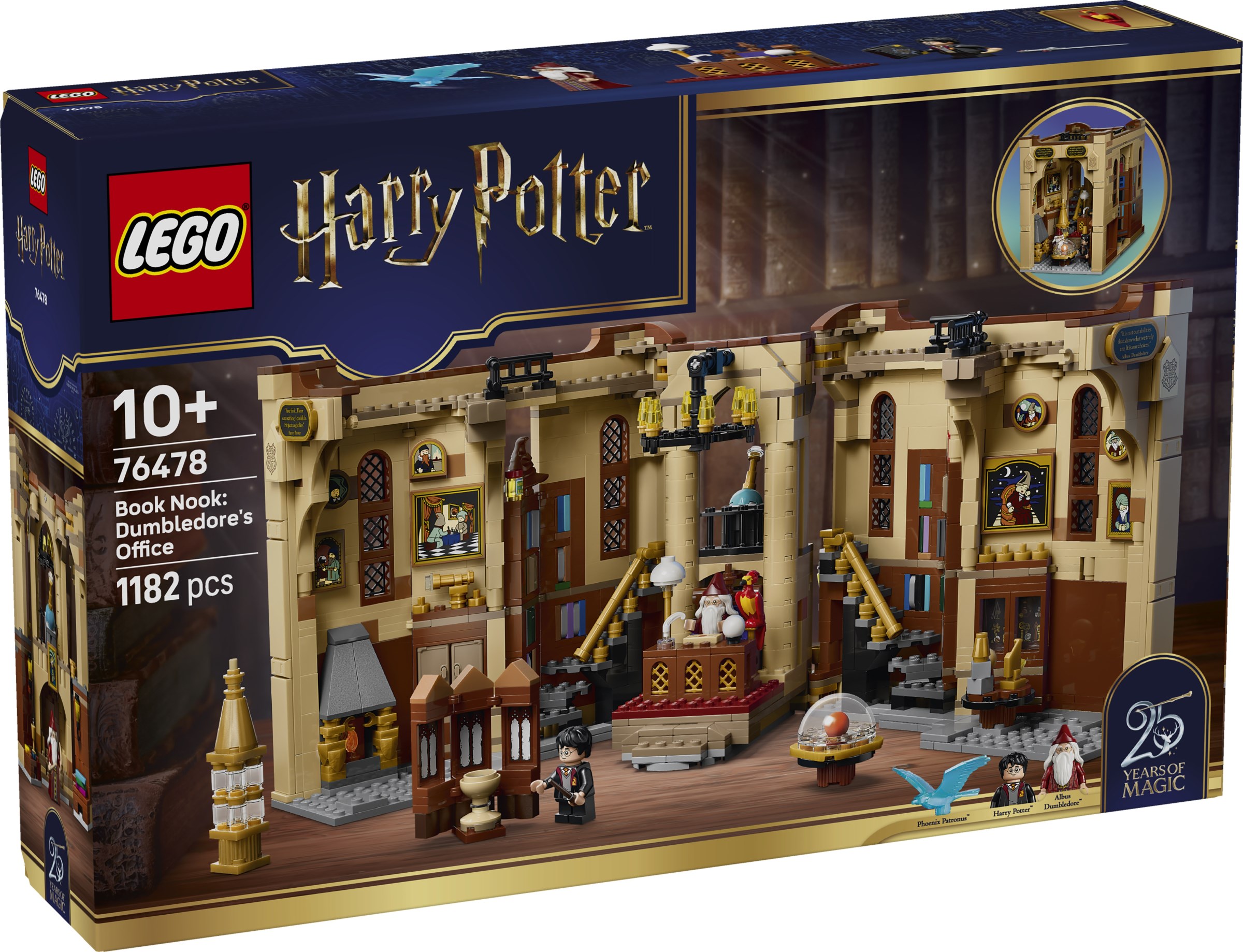 Boekensteun: Het kantoor van Perkamentus LEGO-set afbeelding 2