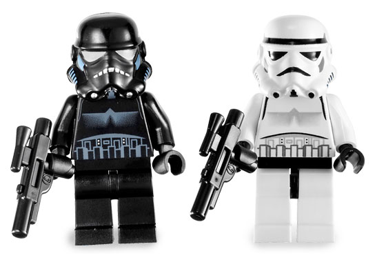 Lego Star Wars Shadow Stormtrooper 7667 Mini Figure 