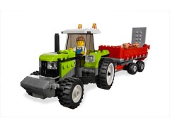 Конструктор LEGO (ЛЕГО) City 7684  Pig Farm & Tractor