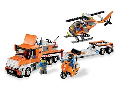 Конструктор LEGO (ЛЕГО) City 7686  Helicopter Transporter