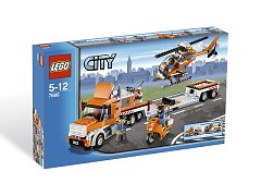 Конструктор LEGO (ЛЕГО) City 7686  Helicopter Transporter