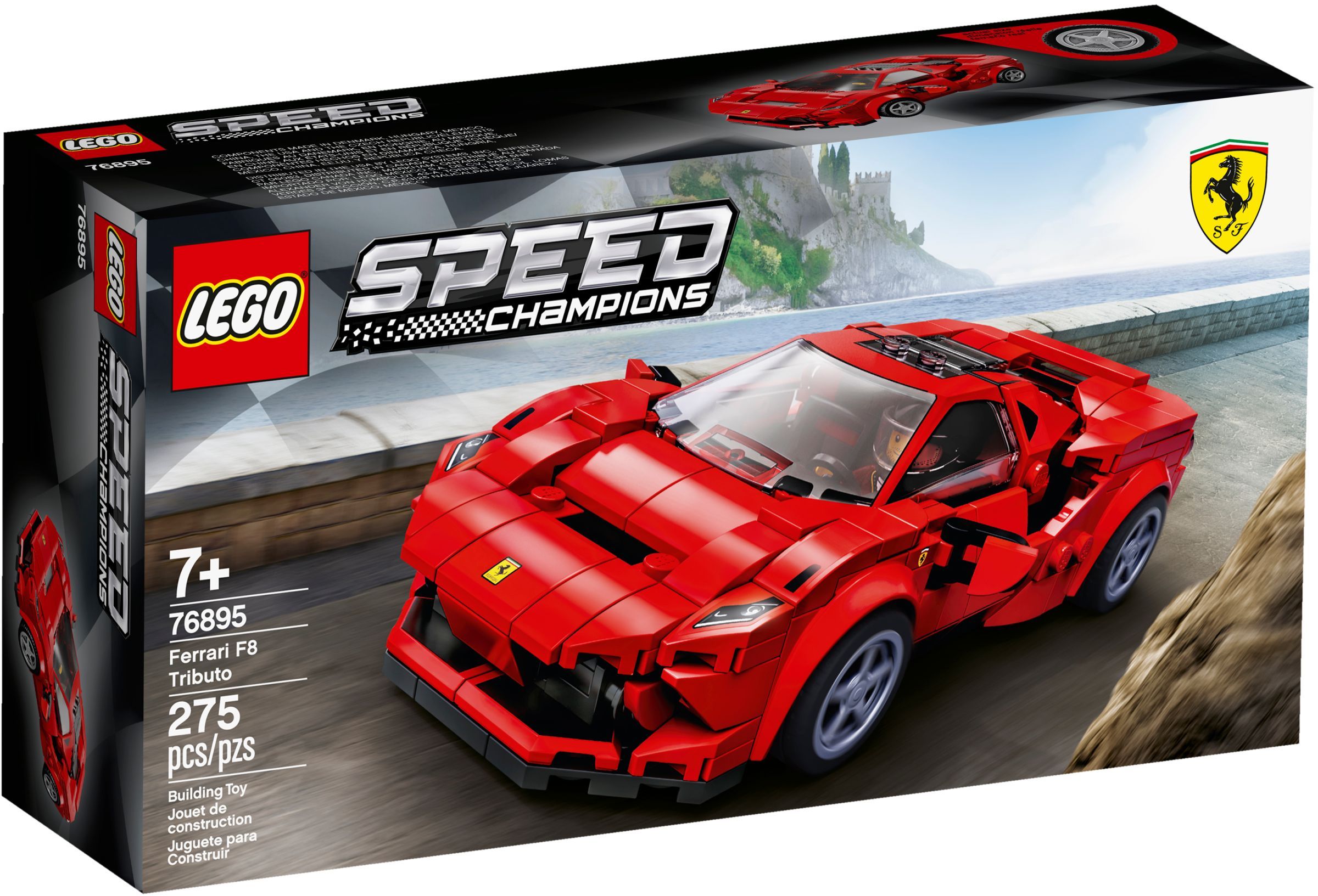 Lego Speed Champions 76895 Ferrari F8 Tributo Review