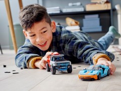 Ford GT Heritage Edition and Bronco R LEGO-set afbeelding 3