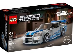 2 Fast 2 Furious Nissan Skyline GT-R (R34) LEGO-set afbeelding 2