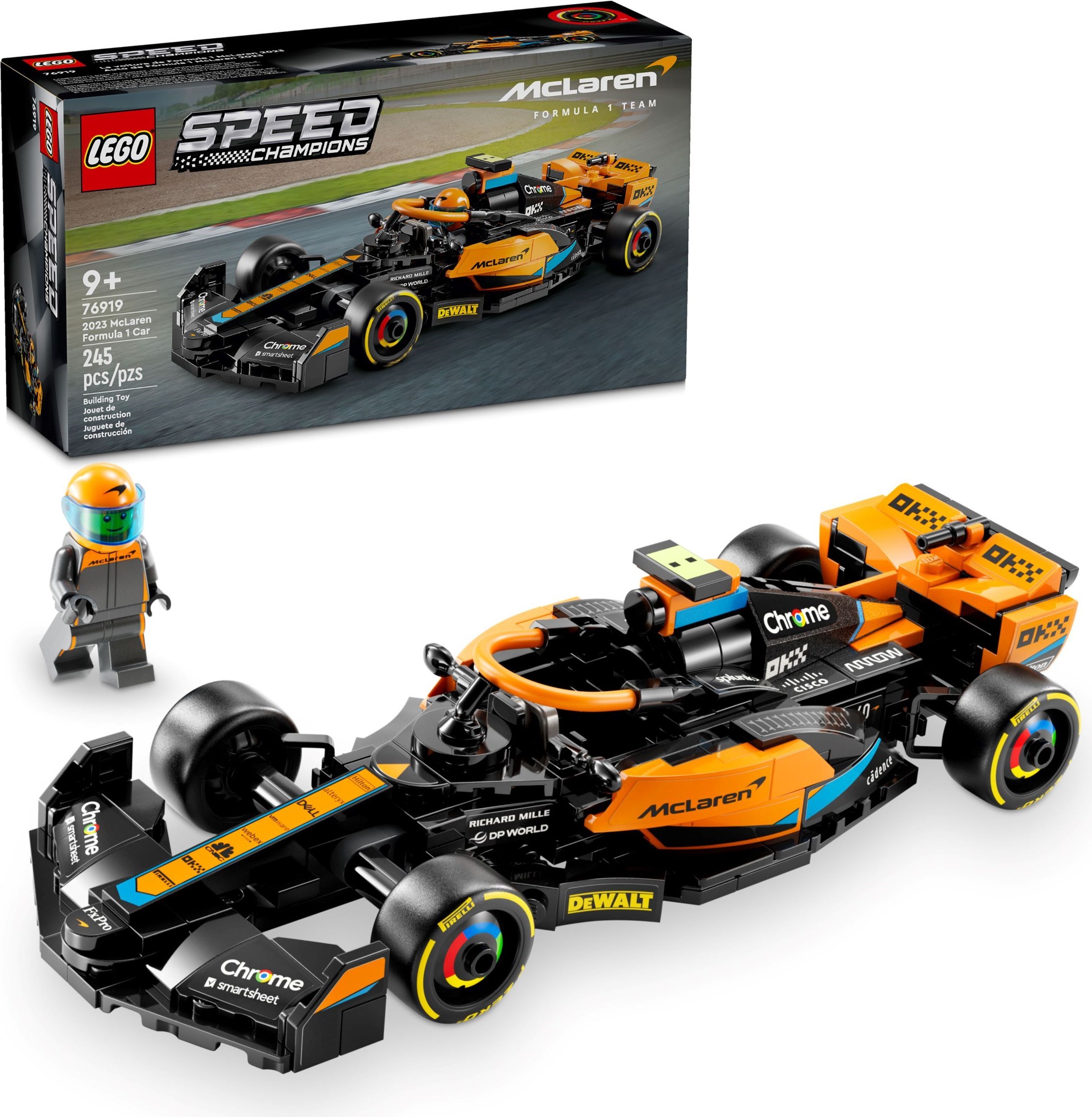 LEGO 2023 McLaren Formula 1 Car set 76919
