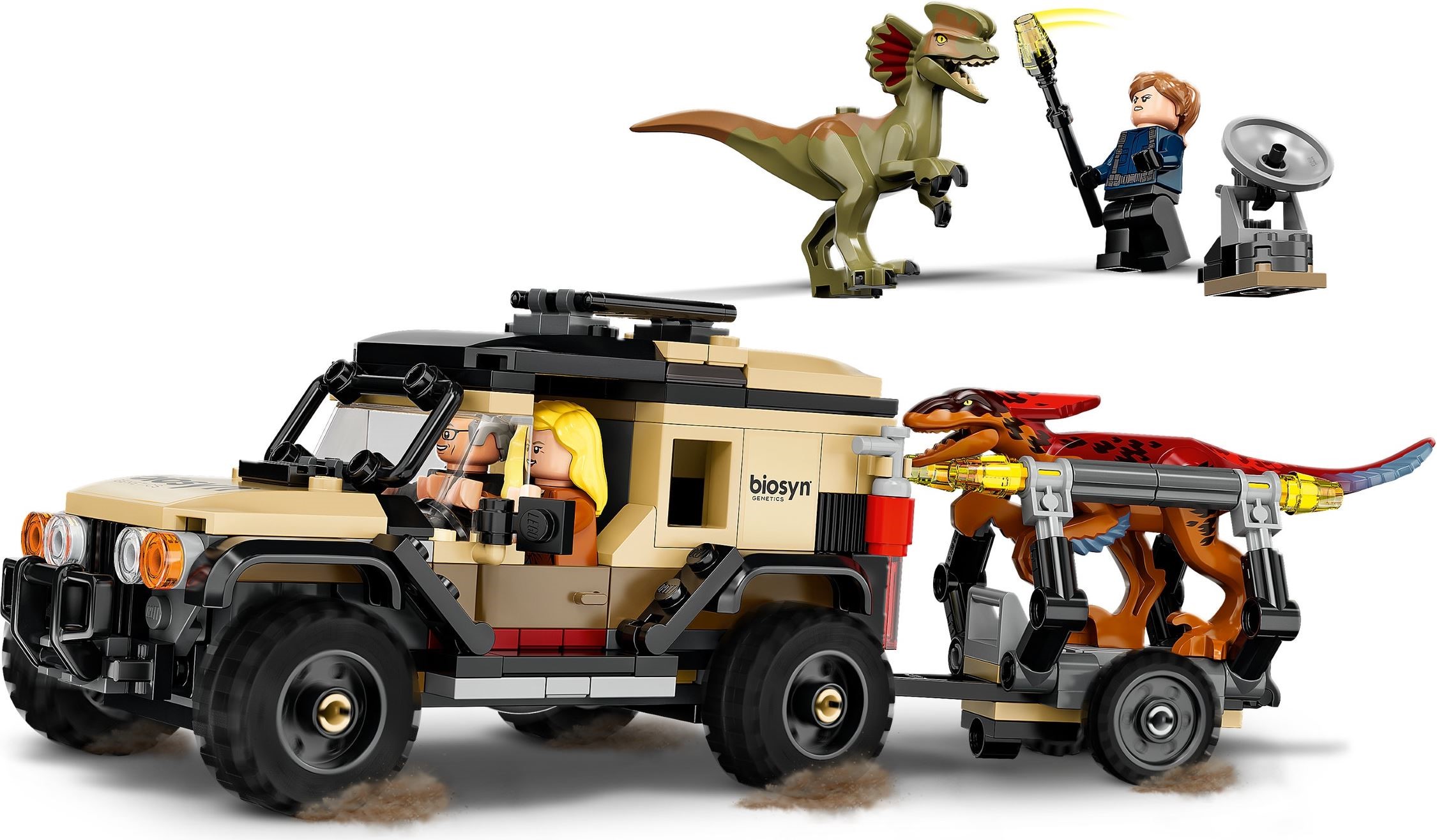 Pyroraptor & Dilophosaurus Transport