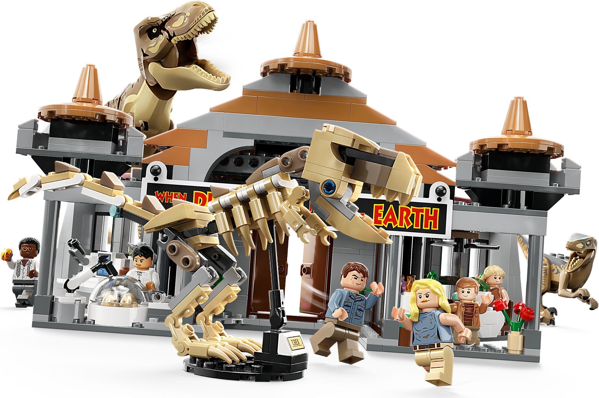 Visitor Center: T. rex & Raptor Attack