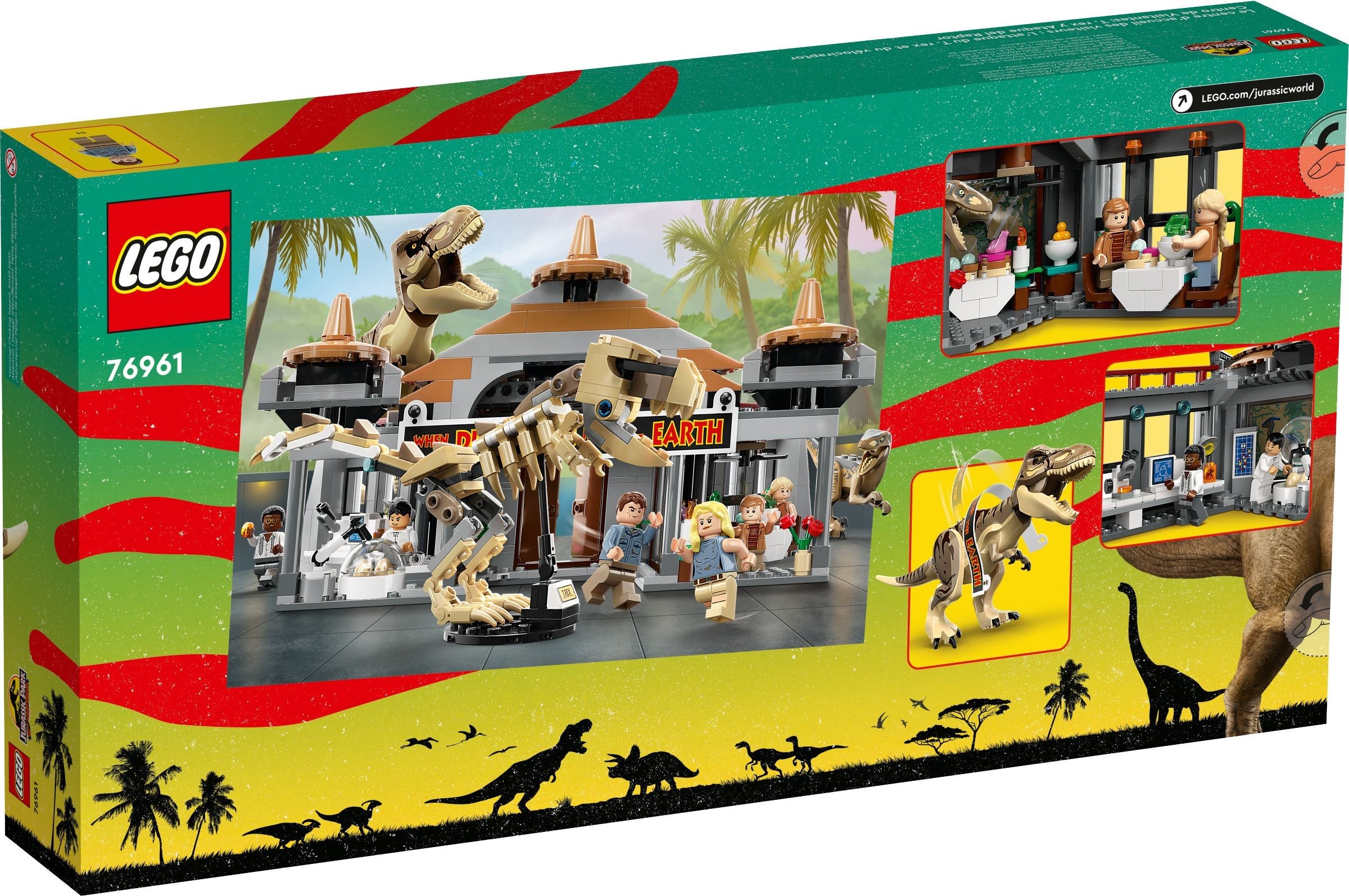 Visitor Center: T. rex & Raptor Attack