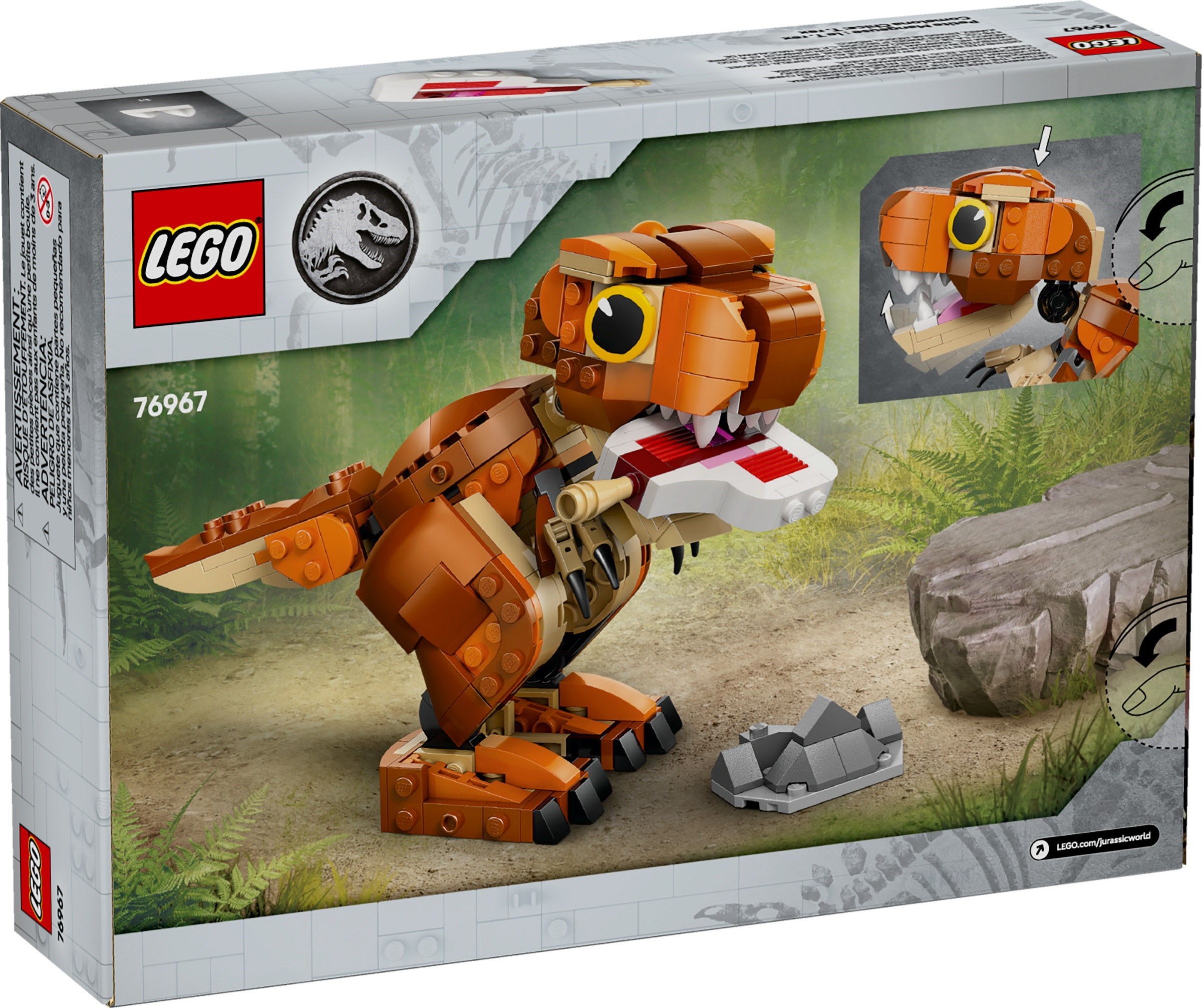 Kleine Eetster: T. rex LEGO-set afbeelding 2