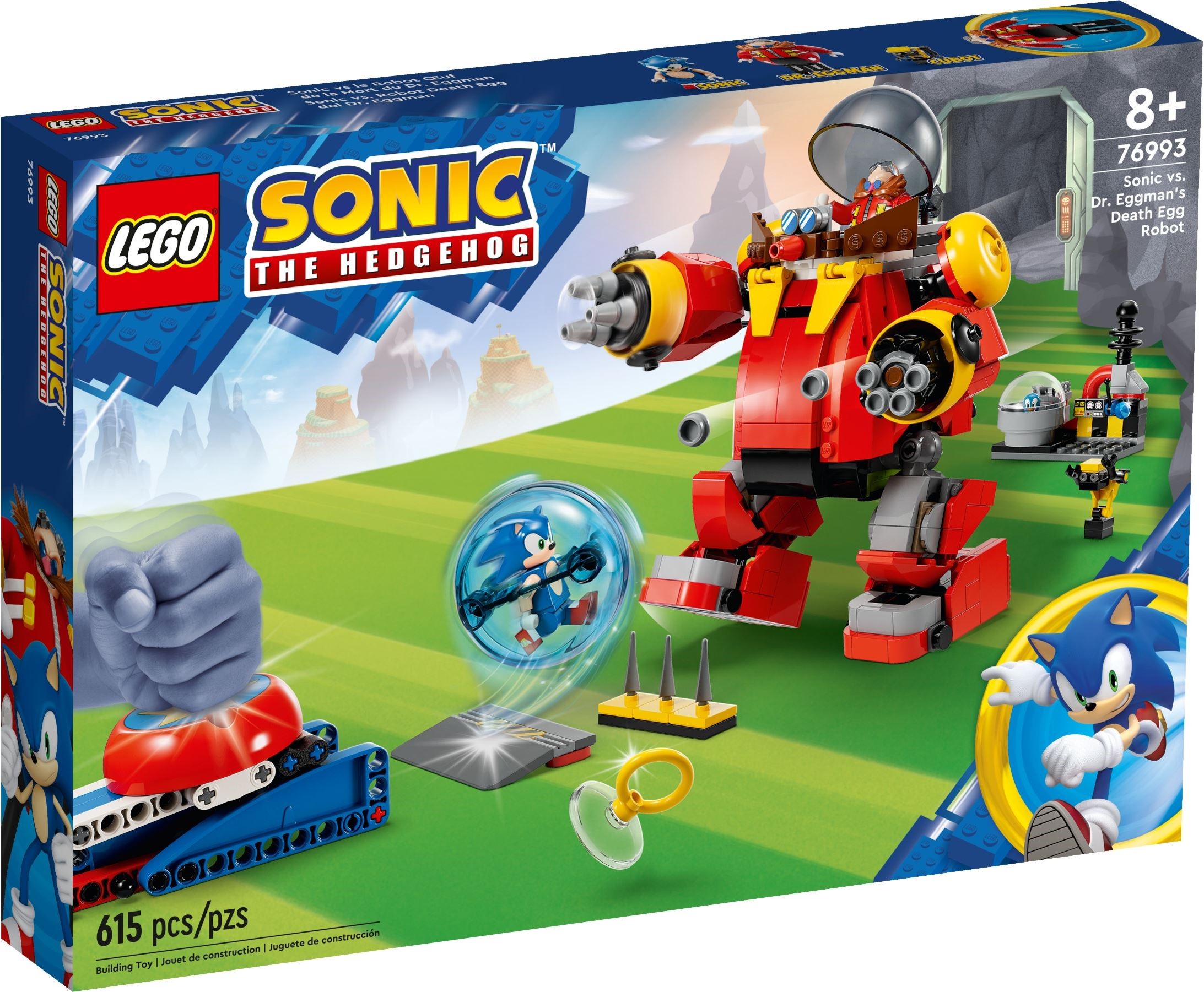 Four new Lego Sonic sets officially revealed