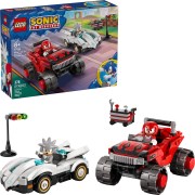 Silvers auto vs. Knuckles' monstertruck LEGO-set afbeelding 3