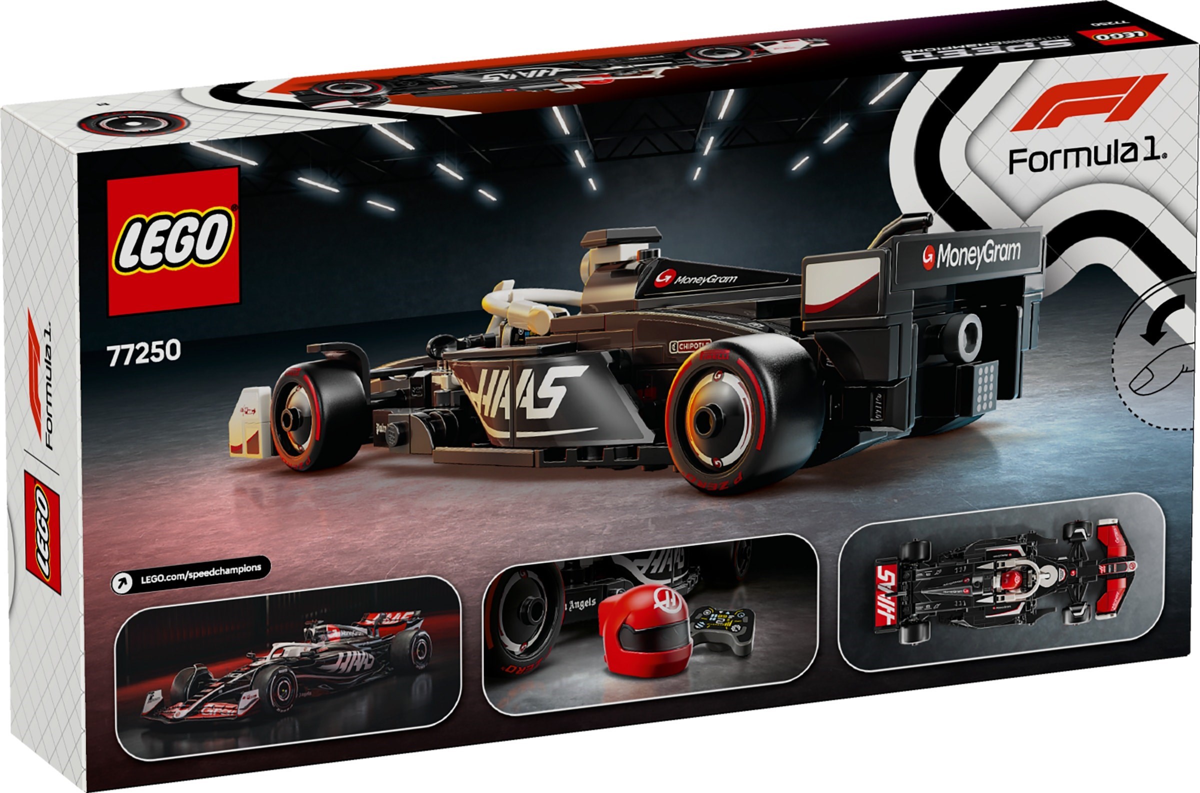 LEGO MoneyGram Haas F1 Team VF-24 Race Car set 77250
