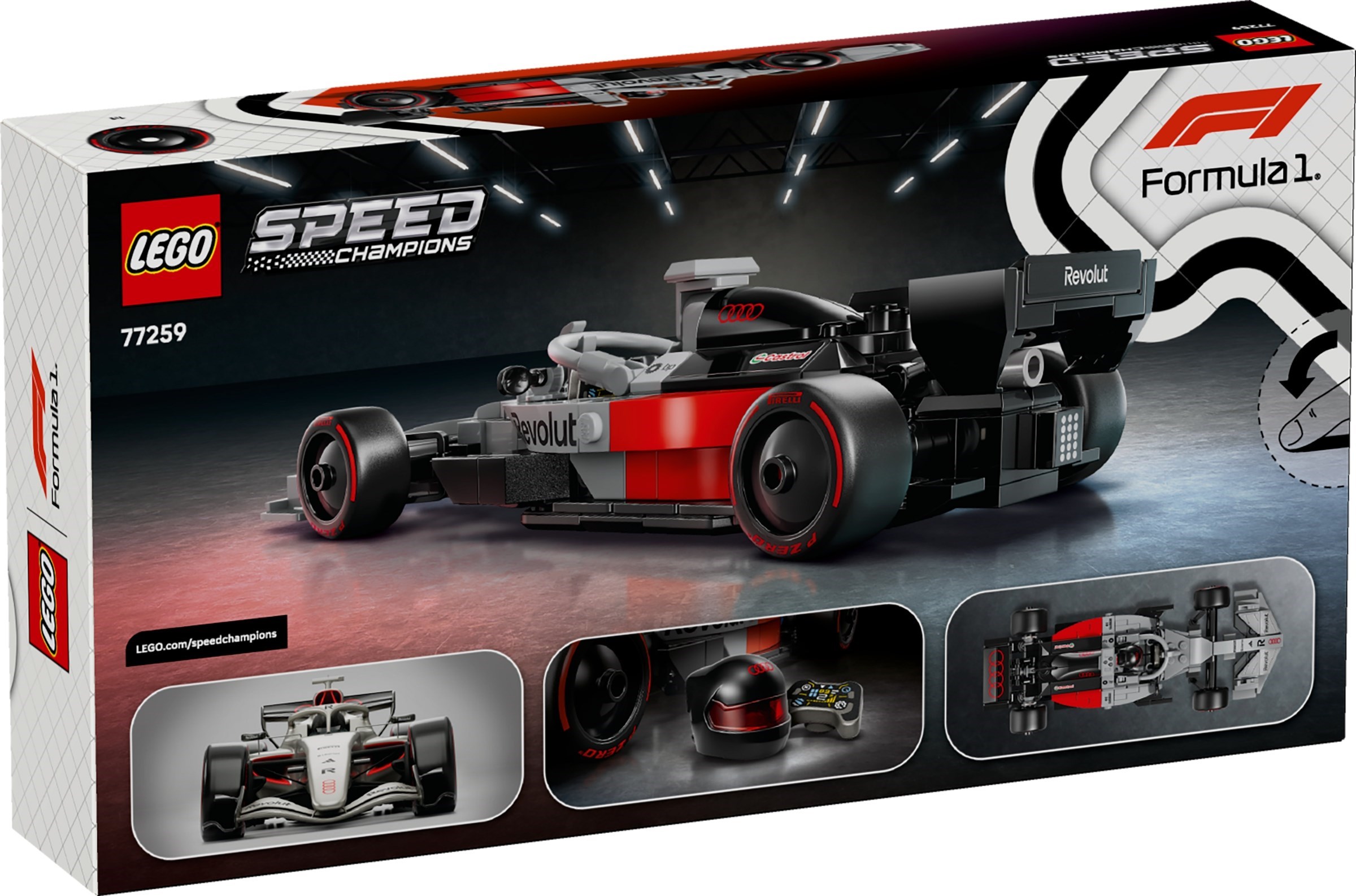 LEGO Audi Revolut F1 Team R26 Race Car set 77259