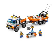 Конструктор LEGO (ЛЕГО) City 7726  Coast Guard Truck with Speed Boat