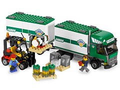Конструктор LEGO (ЛЕГО) City 7733  Truck & Forklift