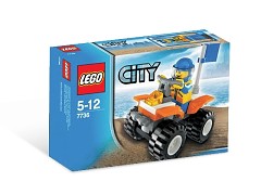 Конструктор LEGO (ЛЕГО) City 7736  Coast Guard Quad Bike