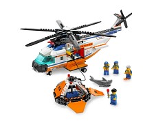 Конструктор LEGO (ЛЕГО) City 7738  Coast Guard Helicopter & Life Raft