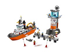 Конструктор LEGO (ЛЕГО) City 7739  Coast Guard Patrol Boat & Tower