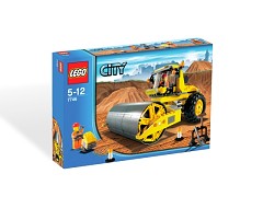 Конструктор LEGO (ЛЕГО) City 7746  Single-Drum Roller