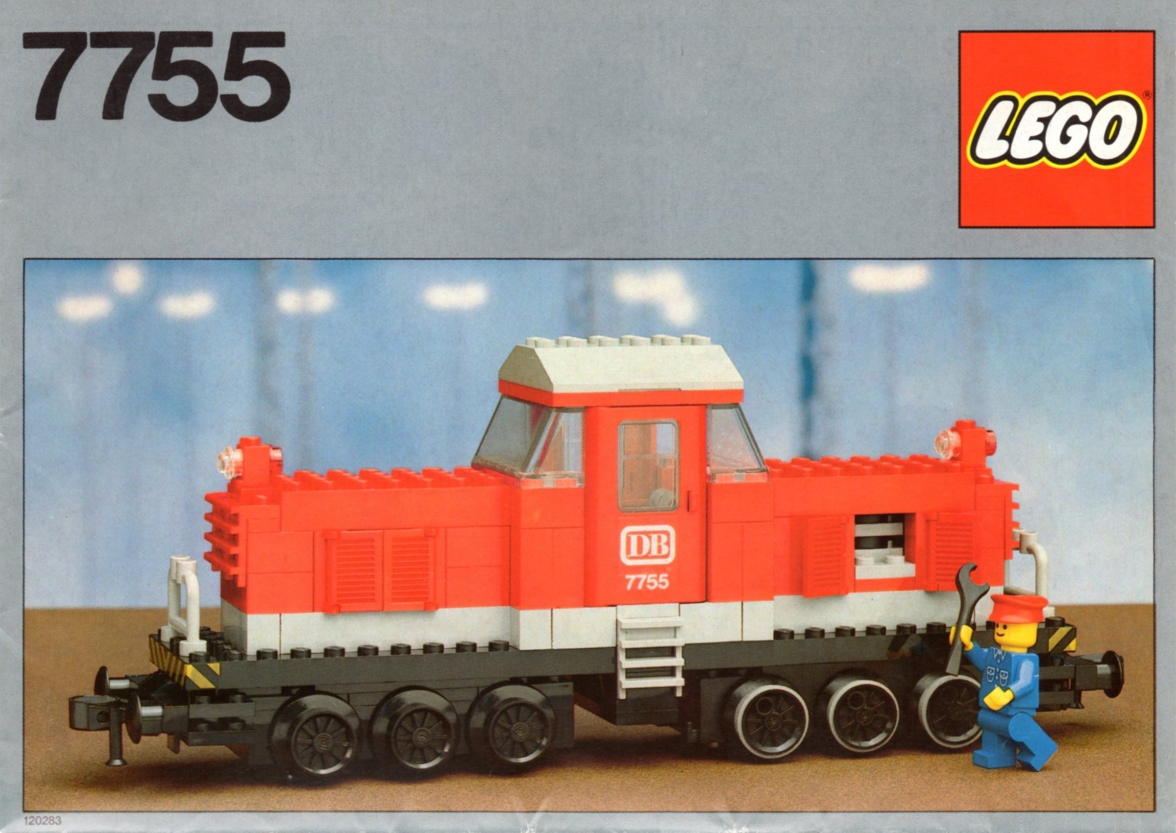 LEGO Diesel Heavy Shunting Locomotive set 7755