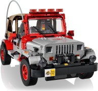 Jurassic Park Jeep Wrangler LEGO-set afbeelding 4