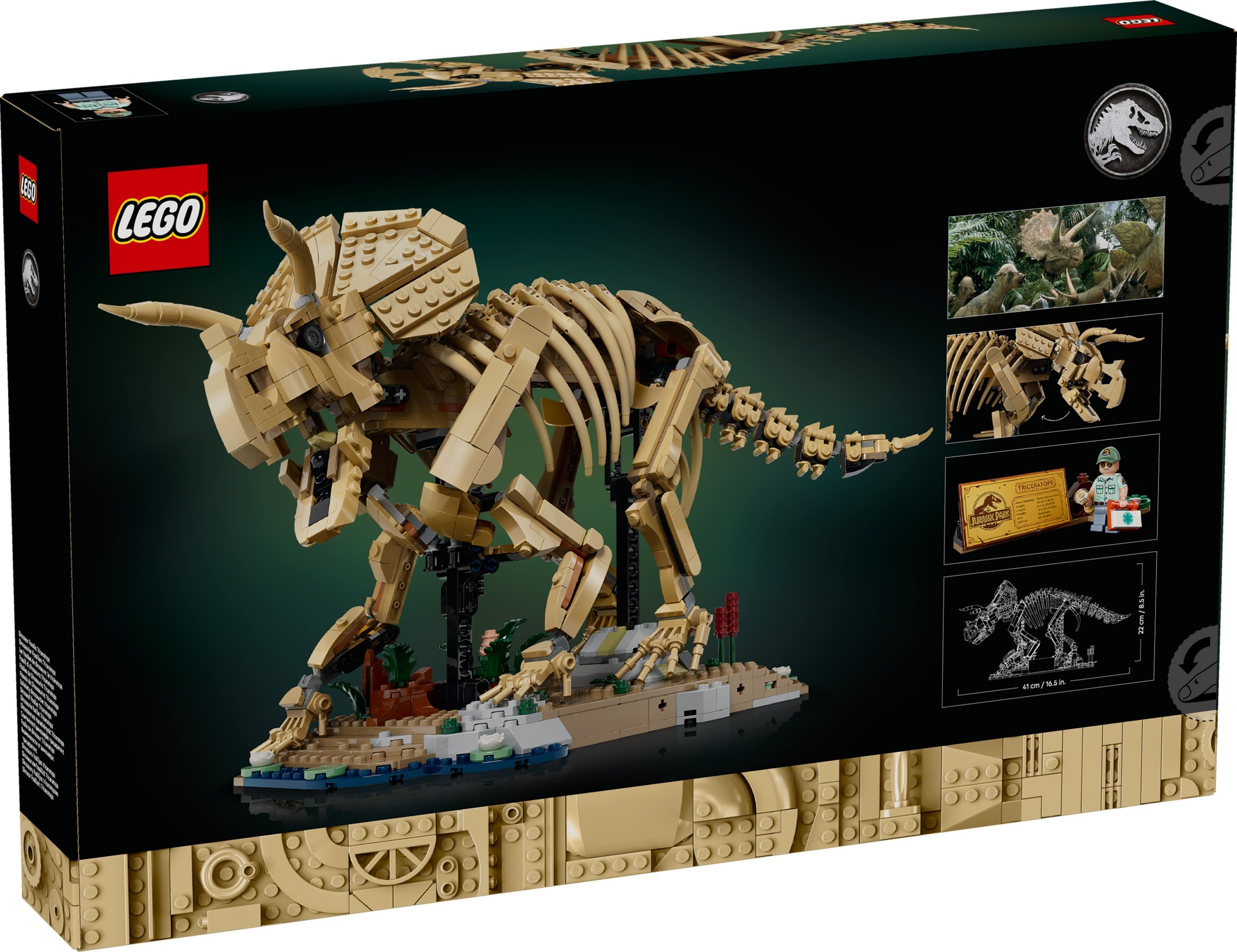Dinosaurusfossielen: Triceratops LEGO-set afbeelding 2