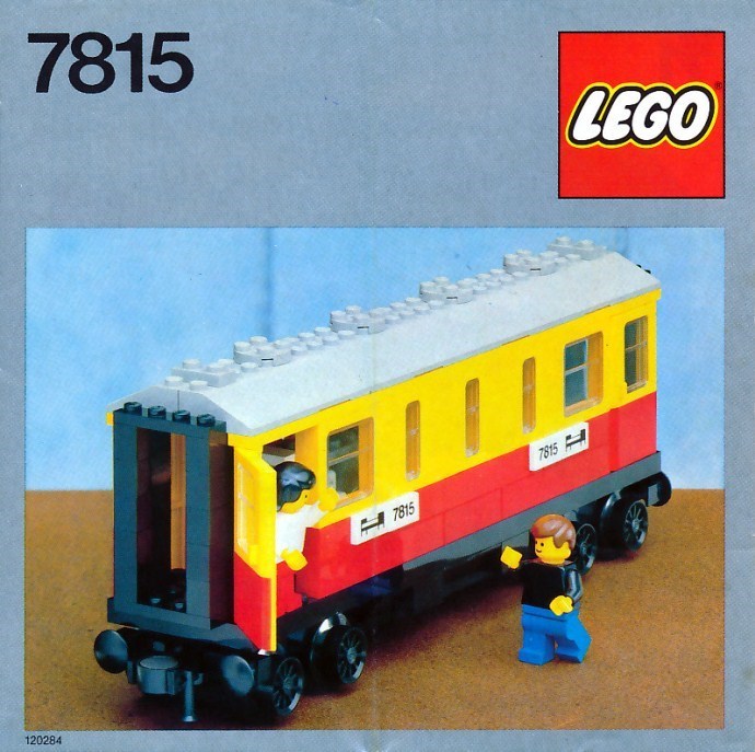 LEGO Passenger Carriage / Sleeper set 7815